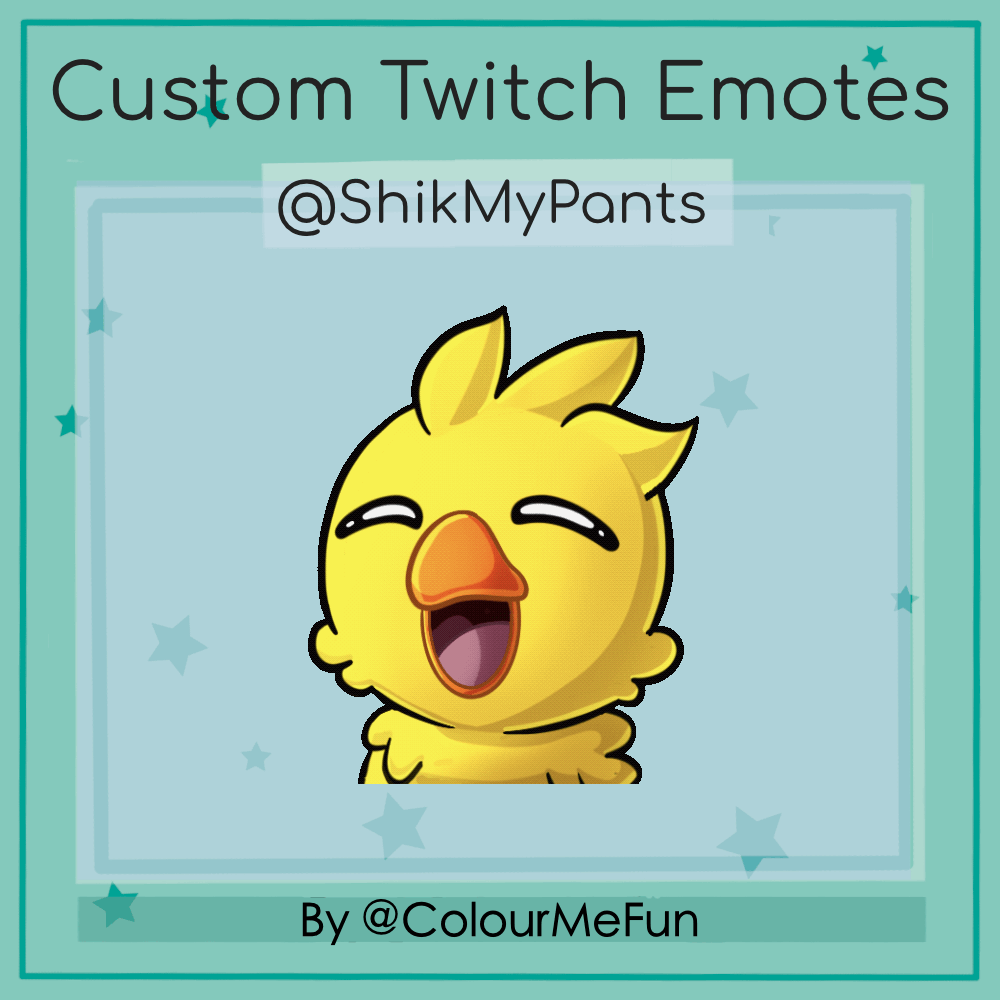 Custom Twitch sub badges in the them of the fish from Sea of Thieves.